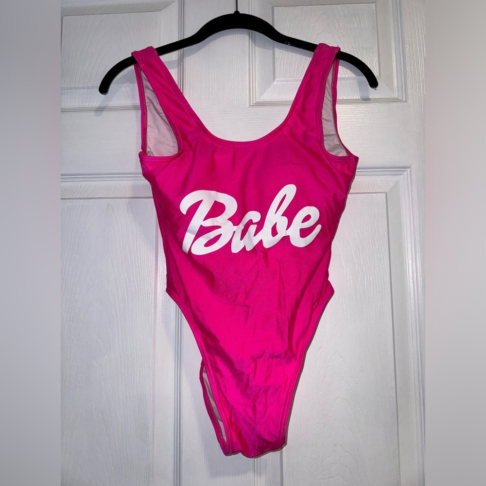 BABE one piece. Like brand new - only worn once perfect for Bachelorette